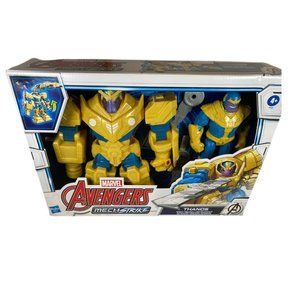 Brand New Marvel Avengers Mech Strike Thanos Ultimate Figure W/ Infinity Suit